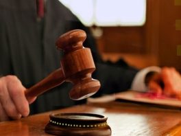Image of judge holding gavel.